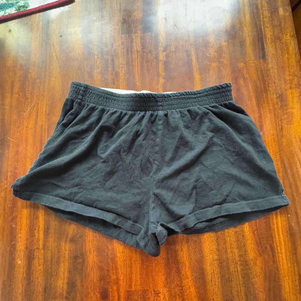 black comfy shorts